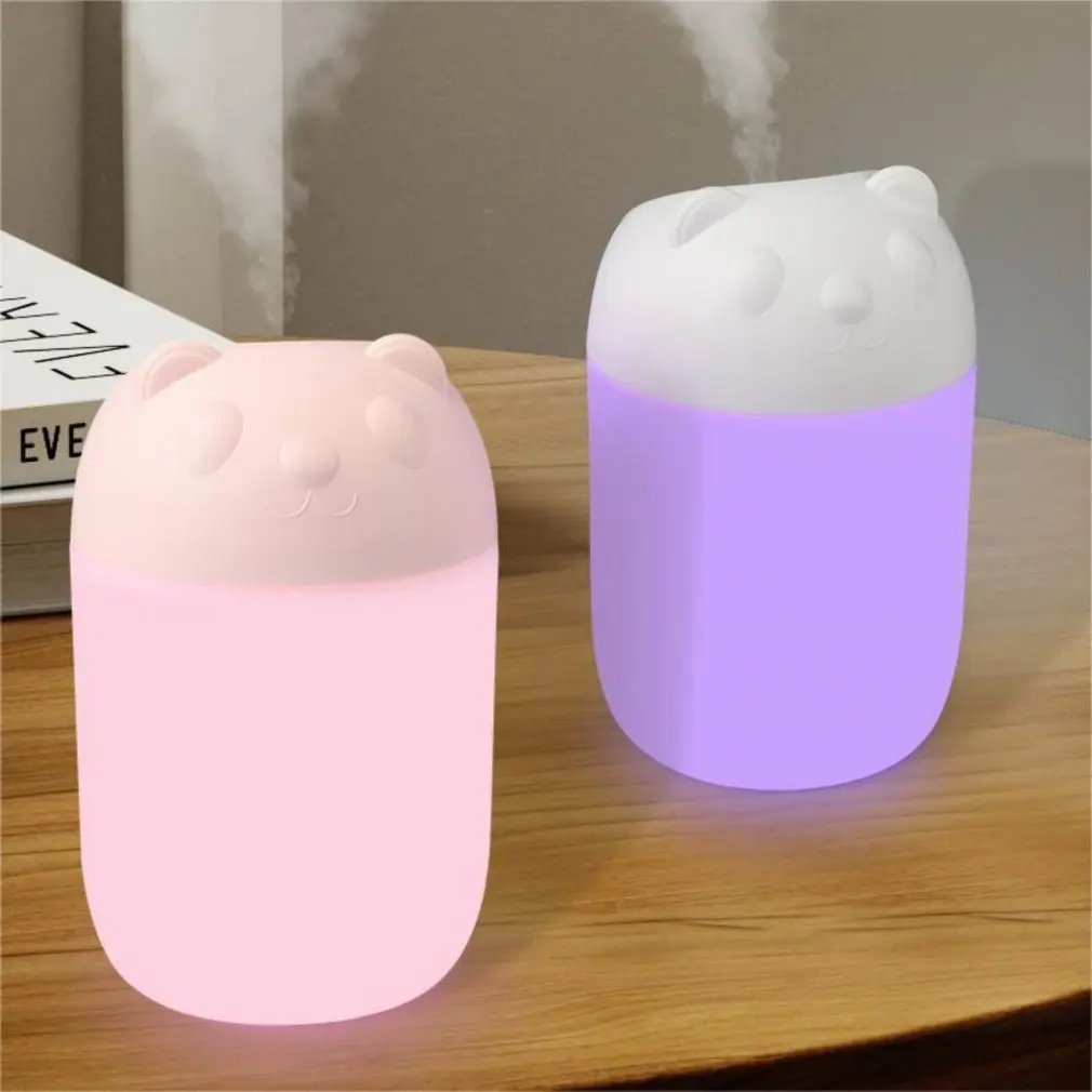 Desktop Humidifier With Colorful Ambient Light Home Aromatherapy Humidifiers Diffusers USB Essential Oil Diffuser Car Purifier home fragrance products aroma oil diffuser