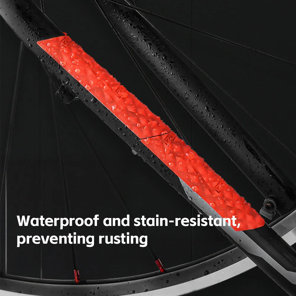 5Pcs MTB Bicycle Frame Protection Sticker Bicycle Guard Cover Removable Bike Down Tube Anti-Scratch Cycling Protector Sticker