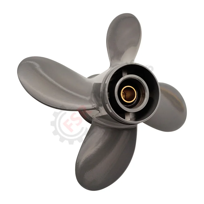 9 1/4 x 10 Aluminum Outboard Boat Propeller 58134-ZV4-010AH Fit For HONDA Yamaha Engines 8-20HP 8 Tooth Rh