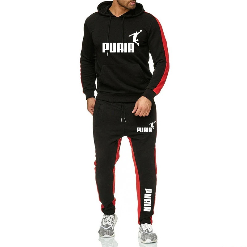 Survêtement imprimé PVD pour hommes, tenue de sport, sweats à capuche de proximité, pantalons de survêtement Wstring, olympiques de sport, vêtements décontractés pour hommes, ensemble de 2 pièces