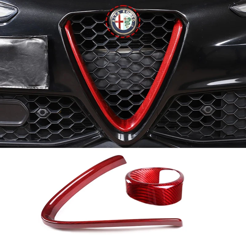 Car Griglia Trim Car Interior Griglia Anteriore Cornice Protettiva - 3