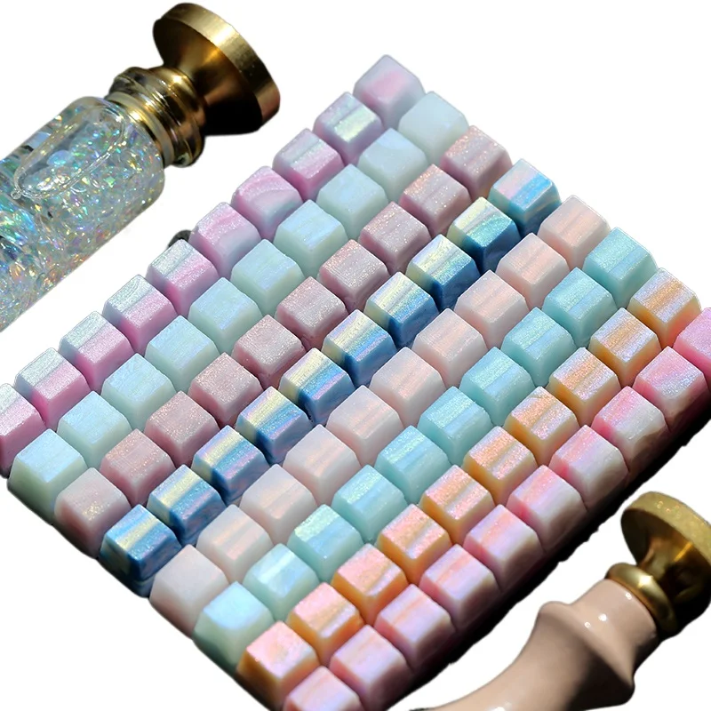 Color Change Wax Seal Particles for DIY Handmade Greeting Cards
