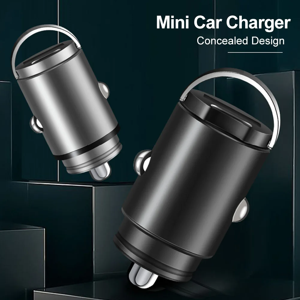 

Portable 100W Car Charger Type-C Fast Charging Adapter 12V/24V PD USB Car Phone Quick Charger For iPhone 15 14 13 Xiaomi Huawei