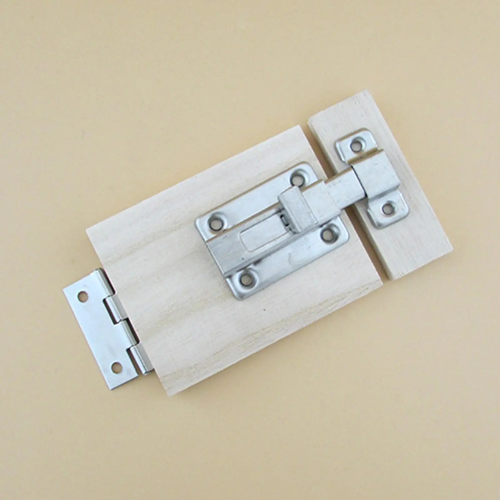 

Busy Board Door Latch Toy Practical Skill Teaching for Toddler Holiday Gifts