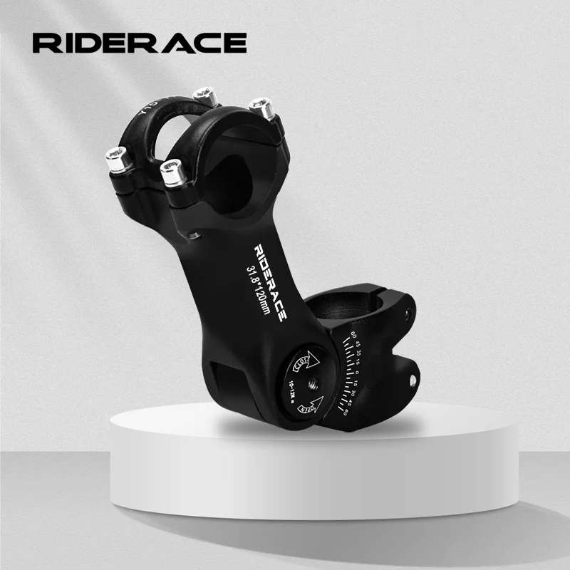 

RIDERACE Bicycle Stem Road Mountain MTB Bike Table 85/100/120mm Rod Adjustable Front Fork Stem for 31.8mm Handlebar Power Parts