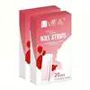 10/20pcs Facial Lip Wax Strips for Face Chin Upper Toes Cheeks Lip Jaw Eyebrows Beard Hair Removal Kit 4