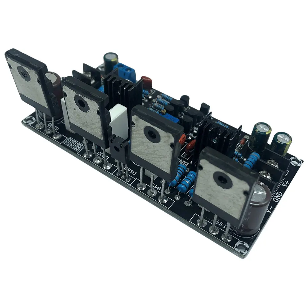 Mono HIFI Audio Amplifier Finished Board 1943+5200 Mono Power Amplifier Board Module for Speaker Electronic DIY Kit