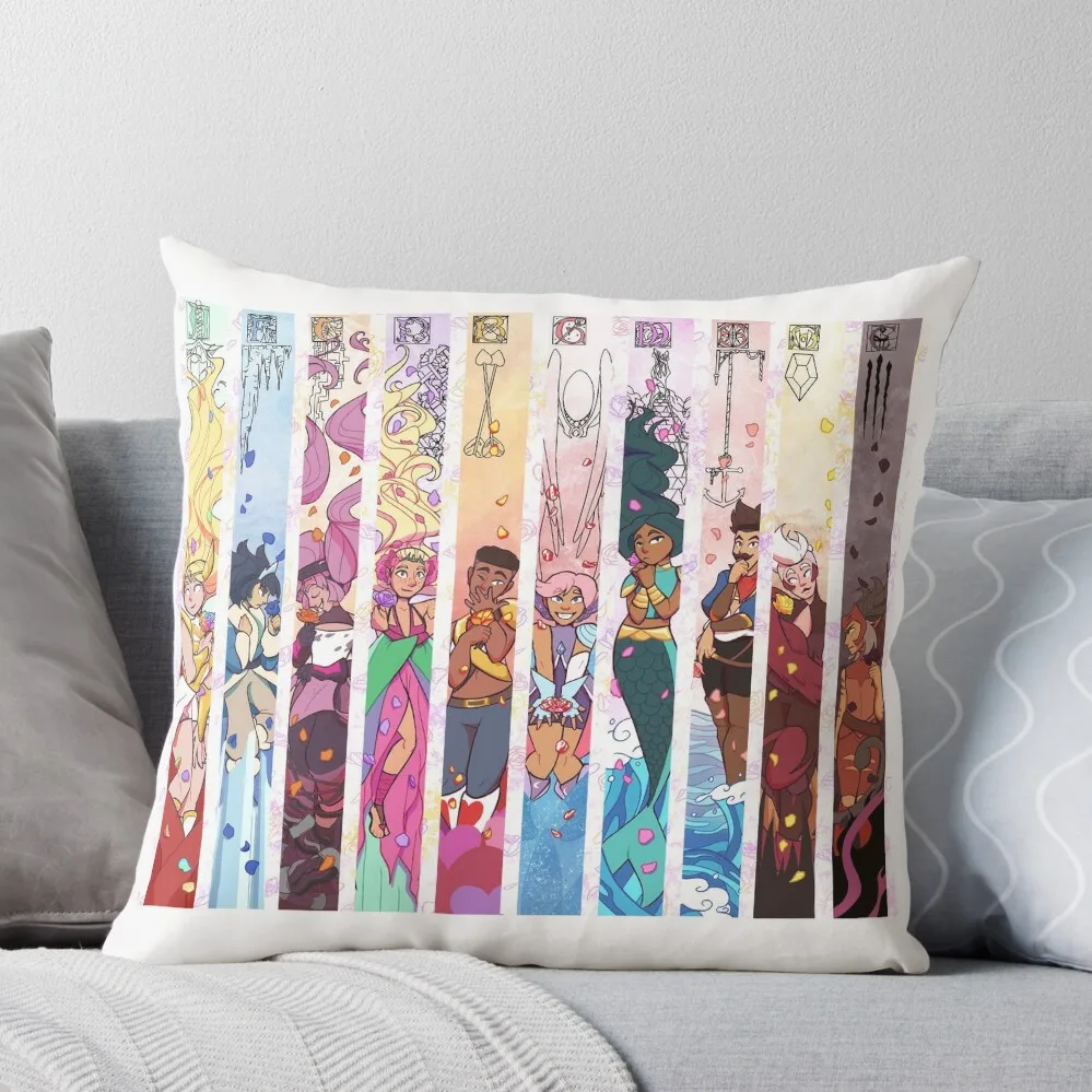 

Princess Alliance Throw Pillow pillow cover luxury Throw Pillow