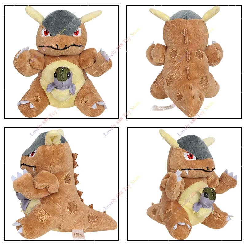 Pokemon Plush Toys Scizor Nidoran Wooper Kangaskhan Minun Plusle Soft Stuffed Peluche Dolls Funny Birthday Gifts