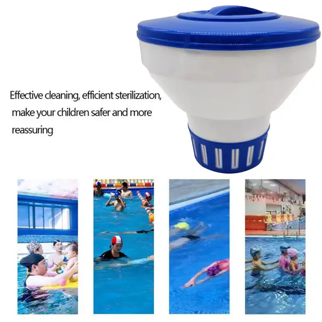 Nagy Klór Úszó Adagoló Klórozó Állítható Áramlási Szellőzőnyílások Brómtartótérítő Pezsgőfürdő -Medencéhez - Image 2