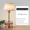 Cordless Table Lamp 3 Way Dimmable Desk Lamp with Fabric Shade Bedside Lamp Rechargeable Desk Reading Lamp for Bedroom 4