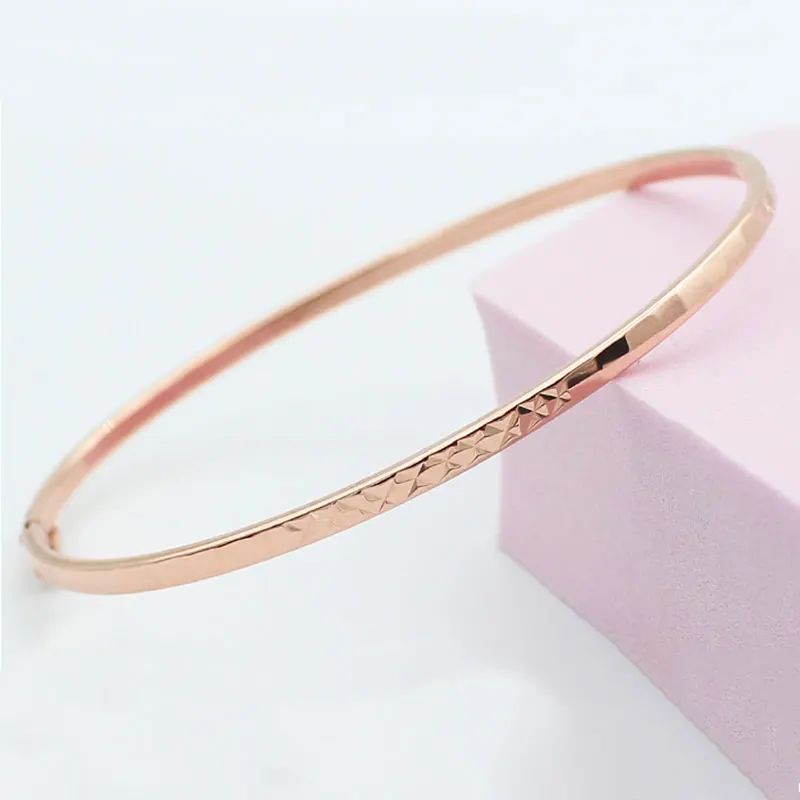 18Kt Rose Gold Diamond Fashion Bangles - BB497DAFB1-18KT-ROSE – Droste's  Jewelry Shoppes