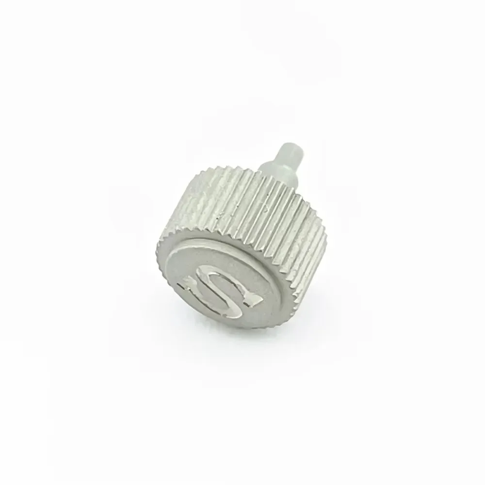 Screw-In Engraved 'S' Replacement Watch Crown for Automatic Movements with Three Style Options