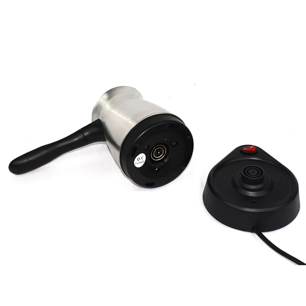 New 220V 5 Cup Turkish Greek Coffee Maker Stainless Steel Machine Moka Pot Stainless Steel Domestic Coffee Machine