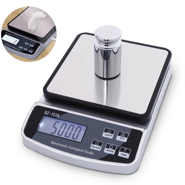 precision cooking with 10KG/5KG/3KG Electronic Scale