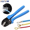For Open Barrel Terminals YFL-431B Wire Crimping Pliers 6.3/8.2/10.2mm Spade 16-10AMG Crimping Tools Manual Crimp Fold Tools 1