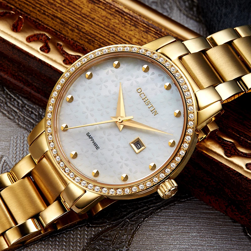 OCHSTIN Japan Quartz Women Watch Luxury Sapphire Crystal Diamond Waterproof Watch for Girls Gift Dropshipping Relogio Feminino