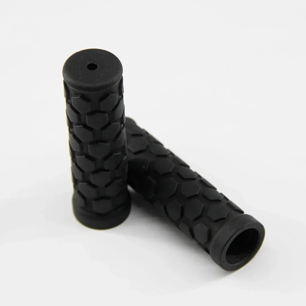 2pcs Bicycle Handle Handlebar 22mm Anti-Slip Shock Absorption Rubber Bike Grip Haddle Bars Black Comfortable Cycling Accessories bicycle handlebar grips bicycle handlebar bicycle accessories