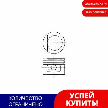 Piston Dm.81.00x1.5x1.75x3.0 + 0.50 [1] price for 1 PC Nural Art. 8710970710 cylinder gas pressure piston forcer pumps |