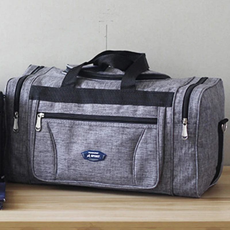 Men Travel Bags Hand Luggage Oxford Waterproof Big Travel Bag Business Large Capacity Duffle Travel Bag - 4