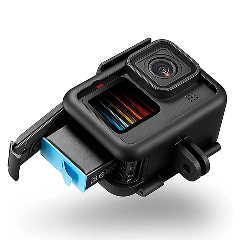 GoPro Hero 12 11 10 9 용 보호 프레임 케이스 GoPro Hero 12 11 액세서리 용 블랙 액션 카메라 테두리 커버 하우징 마운트