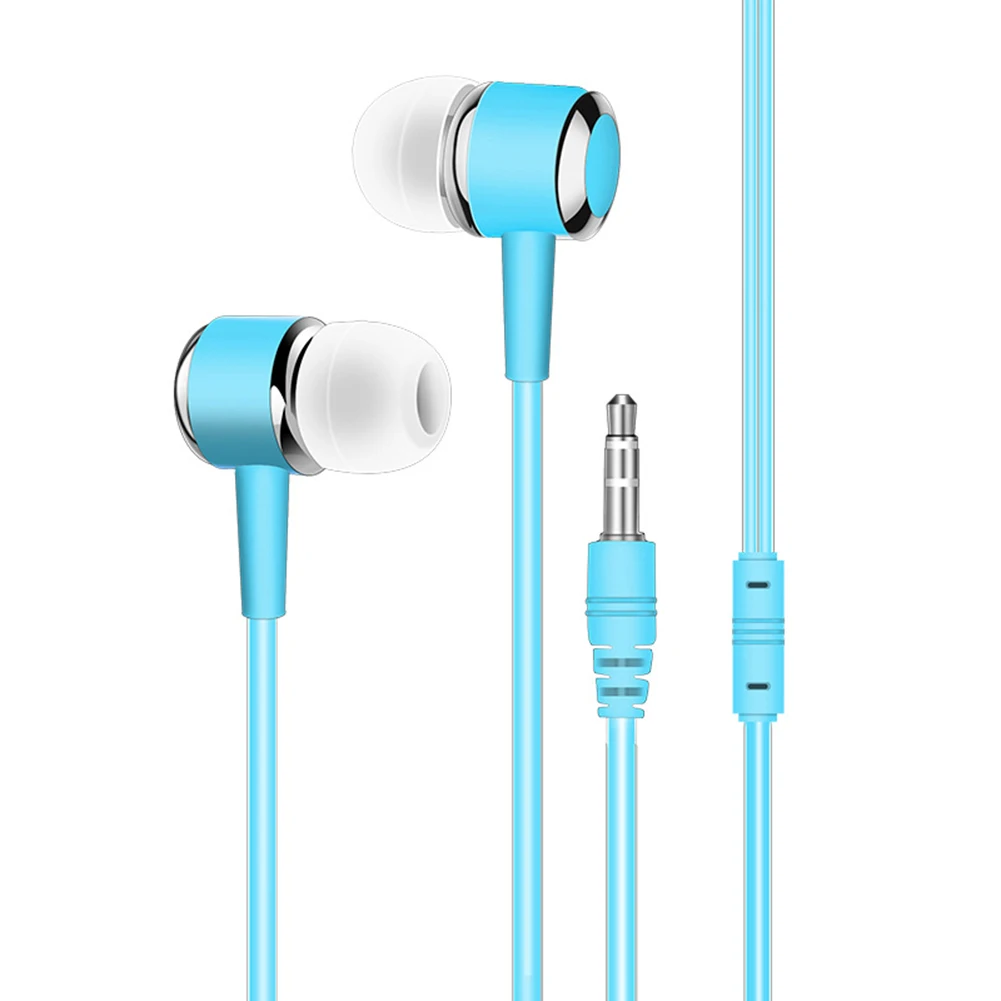 Wired Earbuds In-Ear Earbuds Universal 3.5mm Stereo Headphone Portable 3.5mm Plug for Mobile Phone PC Laptop Computer MP3