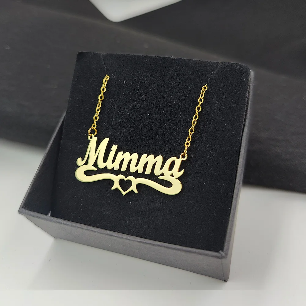 Collana con nome smerigliato personalizzato Farfalla in acciaio inossidabile Lettera personalizzata Girocollo con ciondolo Targhetta regalo Nuovo 2025  36