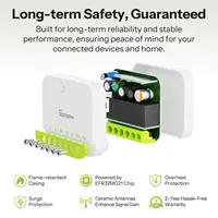 SONOFF MINI DUO 2-Gang Zigbee Smart Switch MINI-ZB2GS Small & Safe Dual-Load Control Supports External Switch Require zigbee hub - Image 3