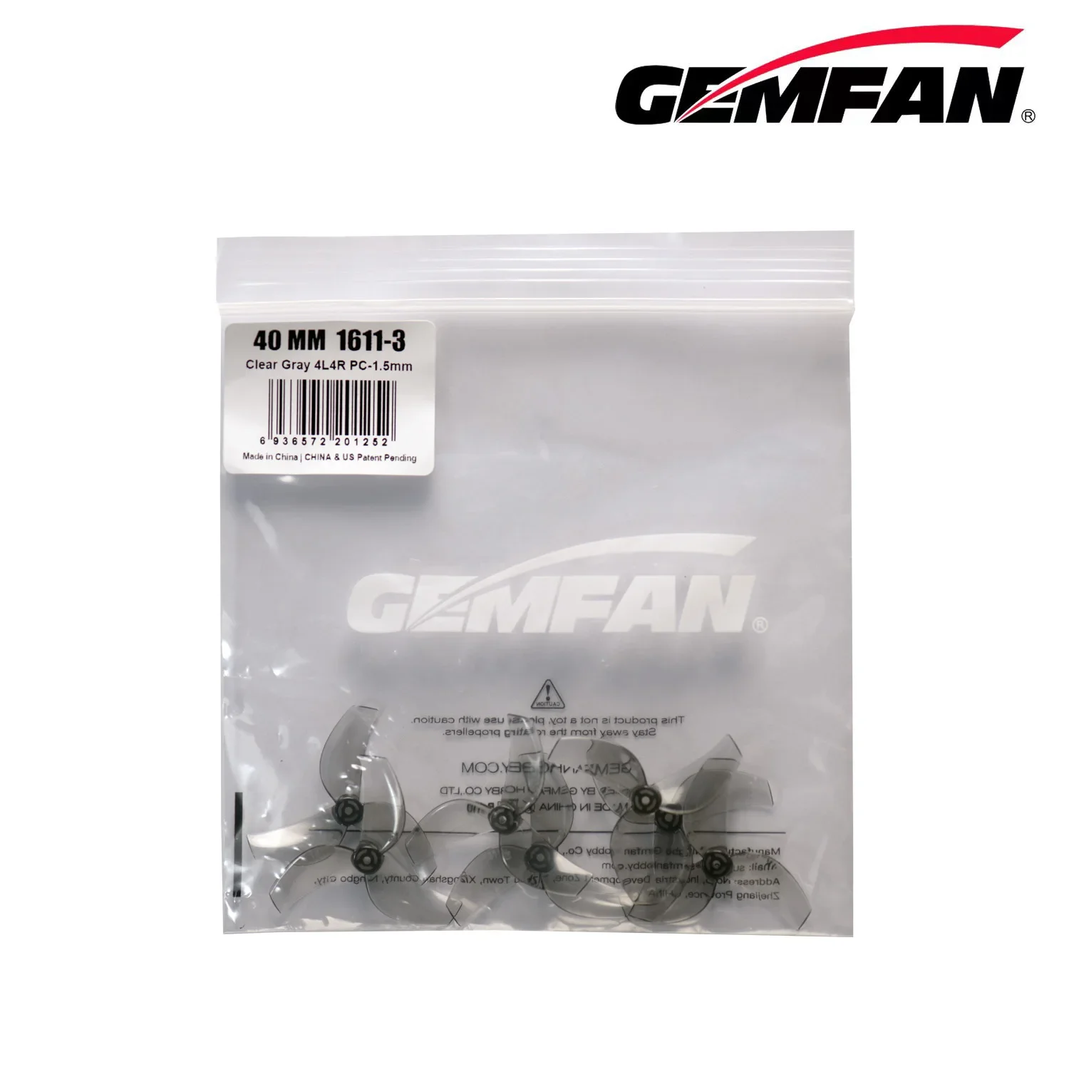 รูปสินค้า ใบพัดโดรน 40 มม. 3 ใบ แรงยึดเกาะสูง สำหรับ Pavo Femto/Tiny Whoop