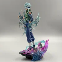 ⁦مجسم أنمي ناروتو هاتاكي كاكاشي النينجا 24 سم | Naruto Shippuden Hatake Kakashi Action Figure Anime Statue 24cm⁩ - الصورة ⁦3⁩