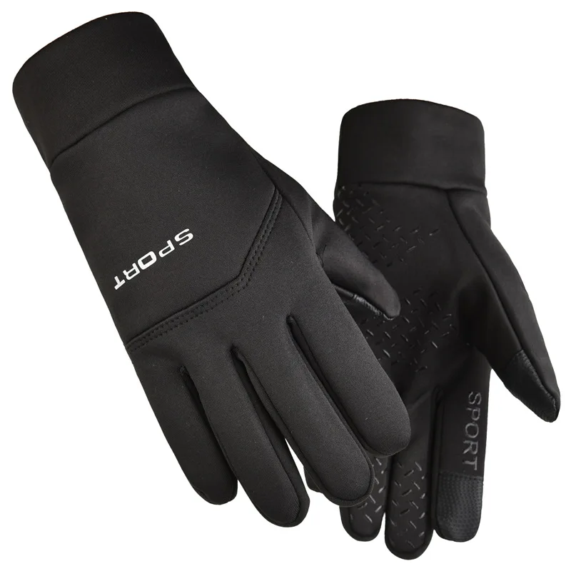 Winter Outdoor Sports Running Gloves Warm Touch Screen Gym Fitness Full Finger Gloves For Men Women Knitted Magic Gloves