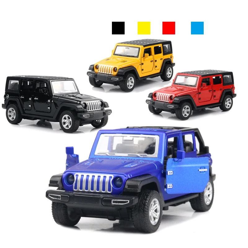 

Newest 1:36 Diecast Alloy Car Model Simulation SUV Jeep Off-Road Vehicle Pull Back Cars Model for Kids Children Boy Toy Car 2022