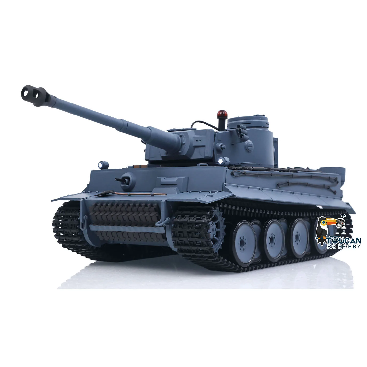 Char RC Tiger I 1/16 avec fumée, BB, combat IR - 2.4GHz