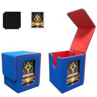 TCG Board Games Magic Commander Deck Box Card Deck Storage Box MTG Card Carrying Organiser Trading Card Case for PKM Sports Card