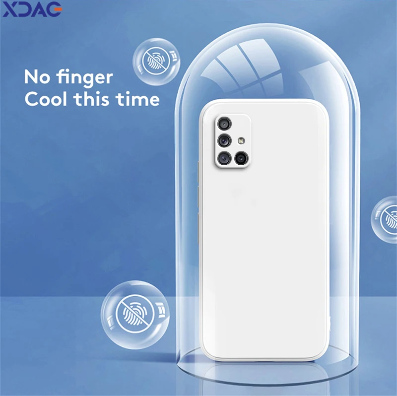 Shockproof Liquid Silicone Soft Candy Mobile Phone Case - Original and Simple Design