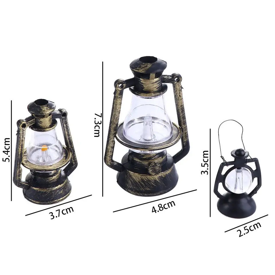 2 Pezzi Di Illuminazione Per Casa Delle Bambole, Piccola Lampada