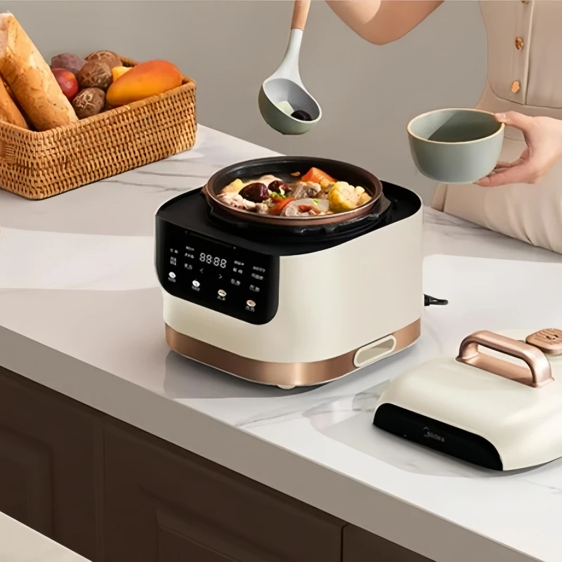 Midea 220V Electric Pressure Cooker Household 3L Multifunctional Rice Cooker 70kPa Pressure Cooker 24H Reservation 6