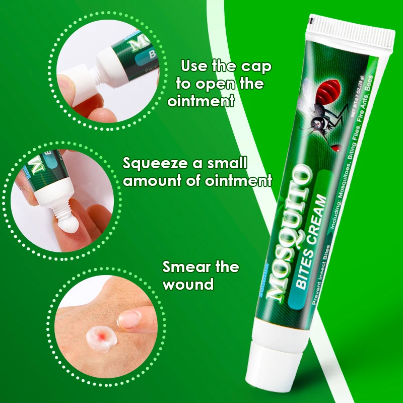 Sumifun 20g Mint Mosquito Repellent Ointment Prevent Insect Bites Cooling Cream Skin Anti Itching Health Care Medical Cream cooling oil wind oil essence