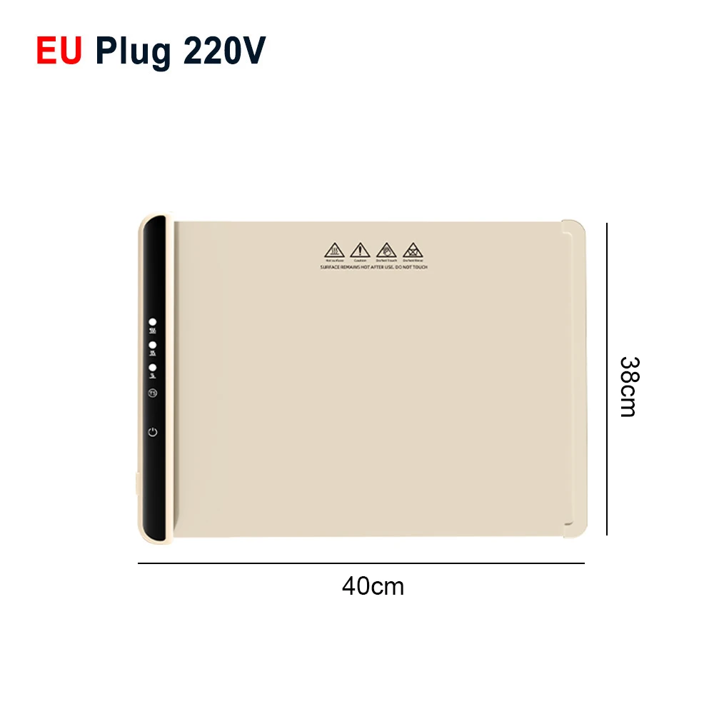 صينية الاحترار الكهربائية لوحة تسخين الطعام قابلة...
