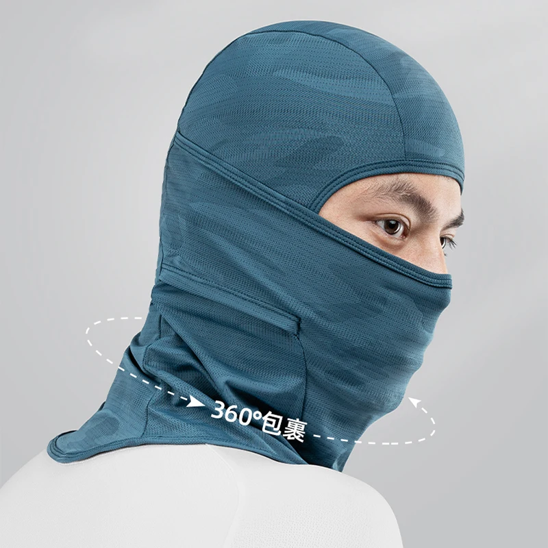 Sun Protection Mask ROCKBROS UV Sun Protection Face Mask Hiking Fishing Scarf Riding Outdoor Sport Neck Gaiter