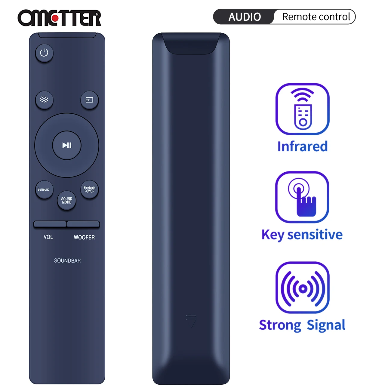 Ah59-02758A Per Samsung Soundbar Telecomando Hw-M360 Hw-M370 Hw-M430 Hw-M450 Hw-M550 Hw-M4500