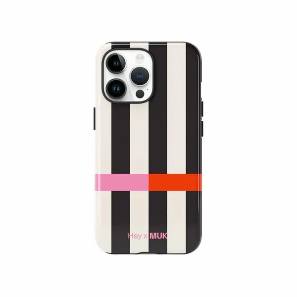 Vibrant Stripes Luxury Double-layer Phone Case