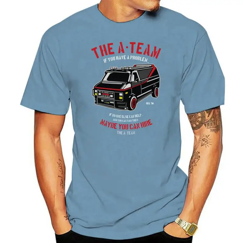 The A-Team Van Serie Tv Anni '80 Howling Mad Murdock Comedy Black T-Shirt S-3Xl T-Shirt Stile Libero