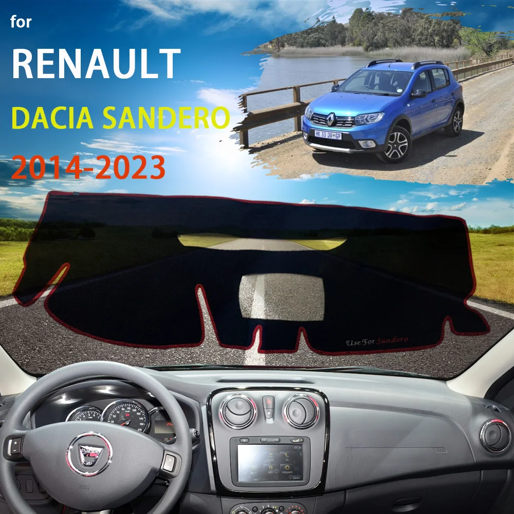 Couverture de tableau de bord de voiture pour Renault Dacia