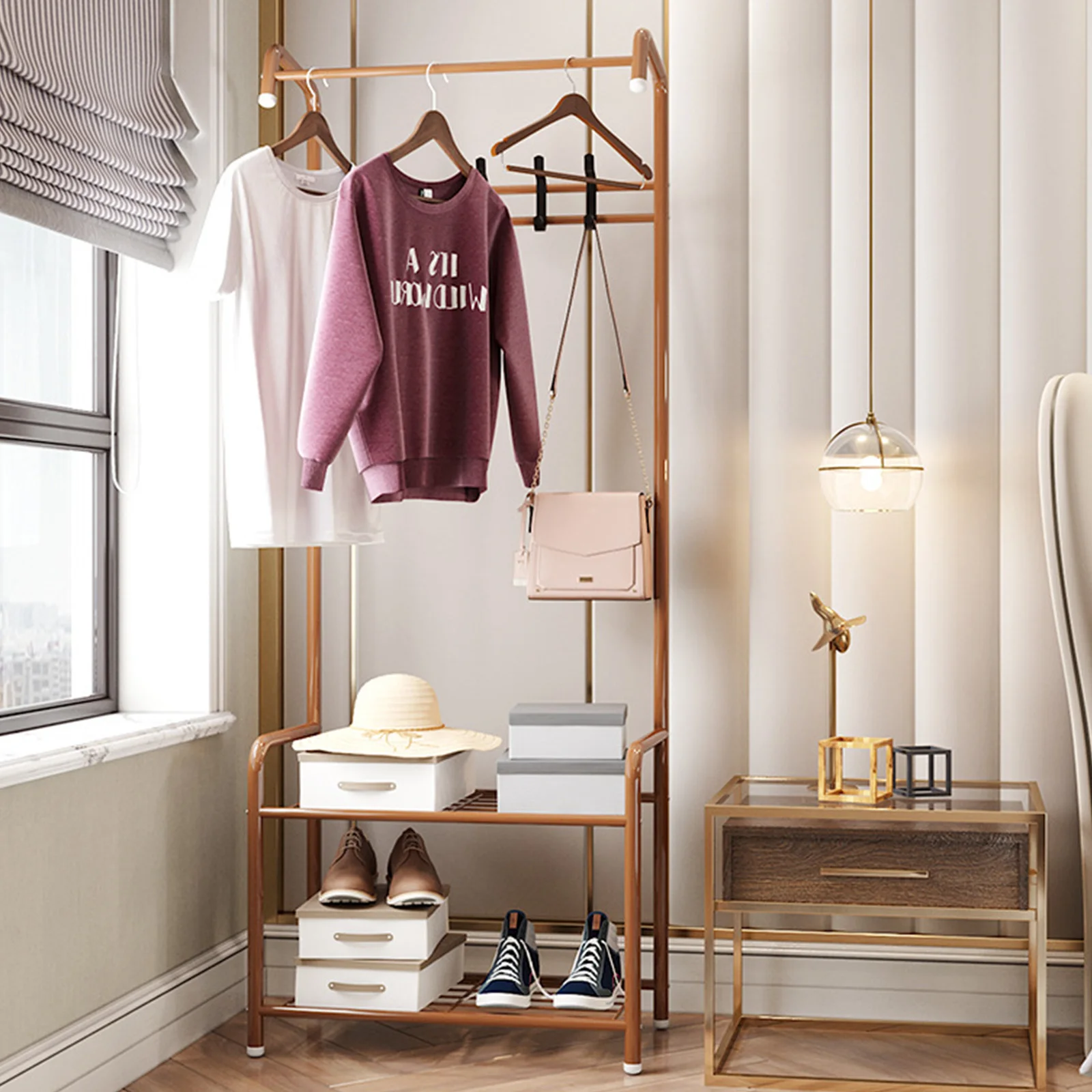 LIFE FURNITURE　IRON HANGER RACK 81Zmv+MtuoL._UF350,350_QL80_.jpg
