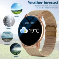 New Global Smartwatch for Android/IOS Phone Wireless Call Answer Heart Rate Blood Pressure Monitoring Message Push for Men Women 6