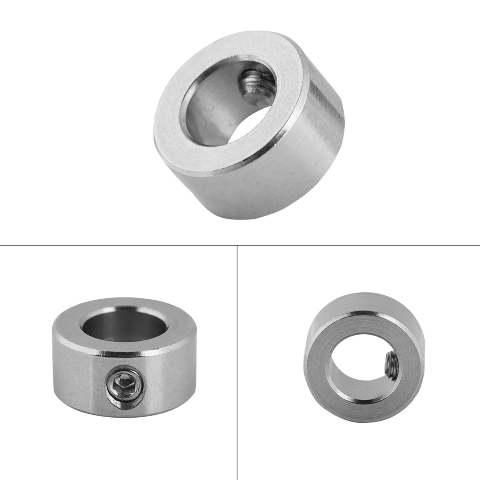 오픈 소스 잠금 칼라 T8 리드 나사 잠금, 스테인레스 스틸 절연, 3D 프린터 부품 나사 잠금, 8mm, 5 개