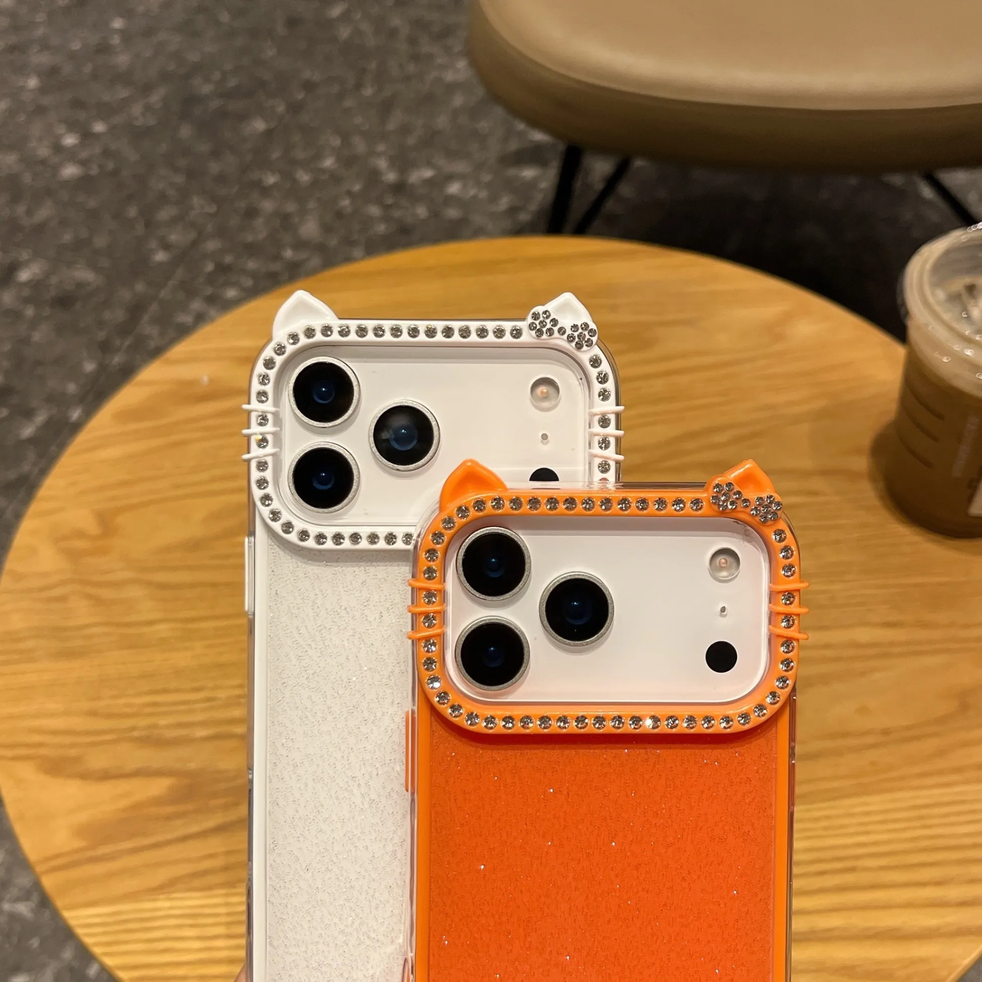 Cat Ear Phone Case - Creative Personalized Anti-Fall Design