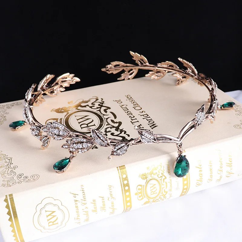 Tiara De Princesa Elfo, Diadema De Princesa, Corona De Hadas Para Mujeres, Niñas, Princesa, Reina, Cumpleaños, Boda