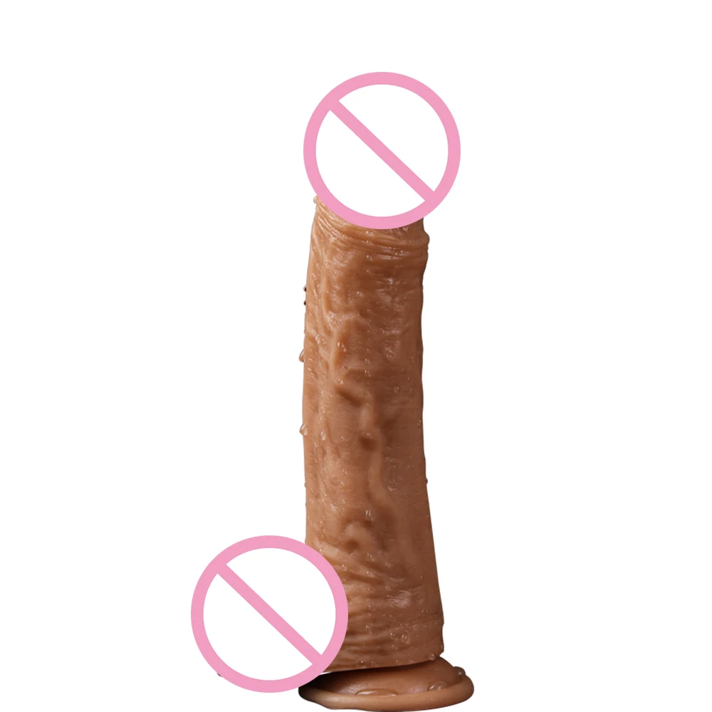 Skin Feeling Realistic Dildo Soft Sexy Huge Penis For Woman Silicone Suction Cup Sex Toys Female Strapon Big Dick Masturbator